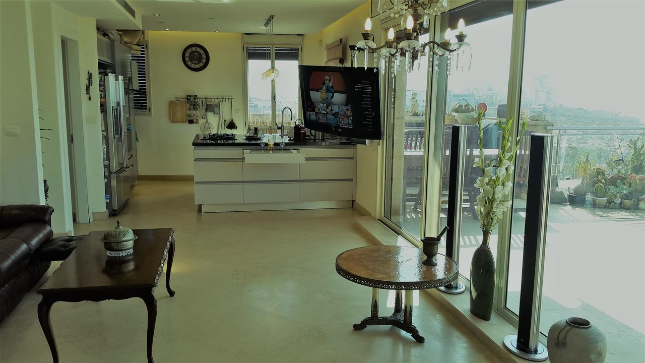 Ferienwohnung Jaffa Family Penthouse, Sea Front , 3Br, 2Ba, Tel Aviv-Jaffa Exterior foto